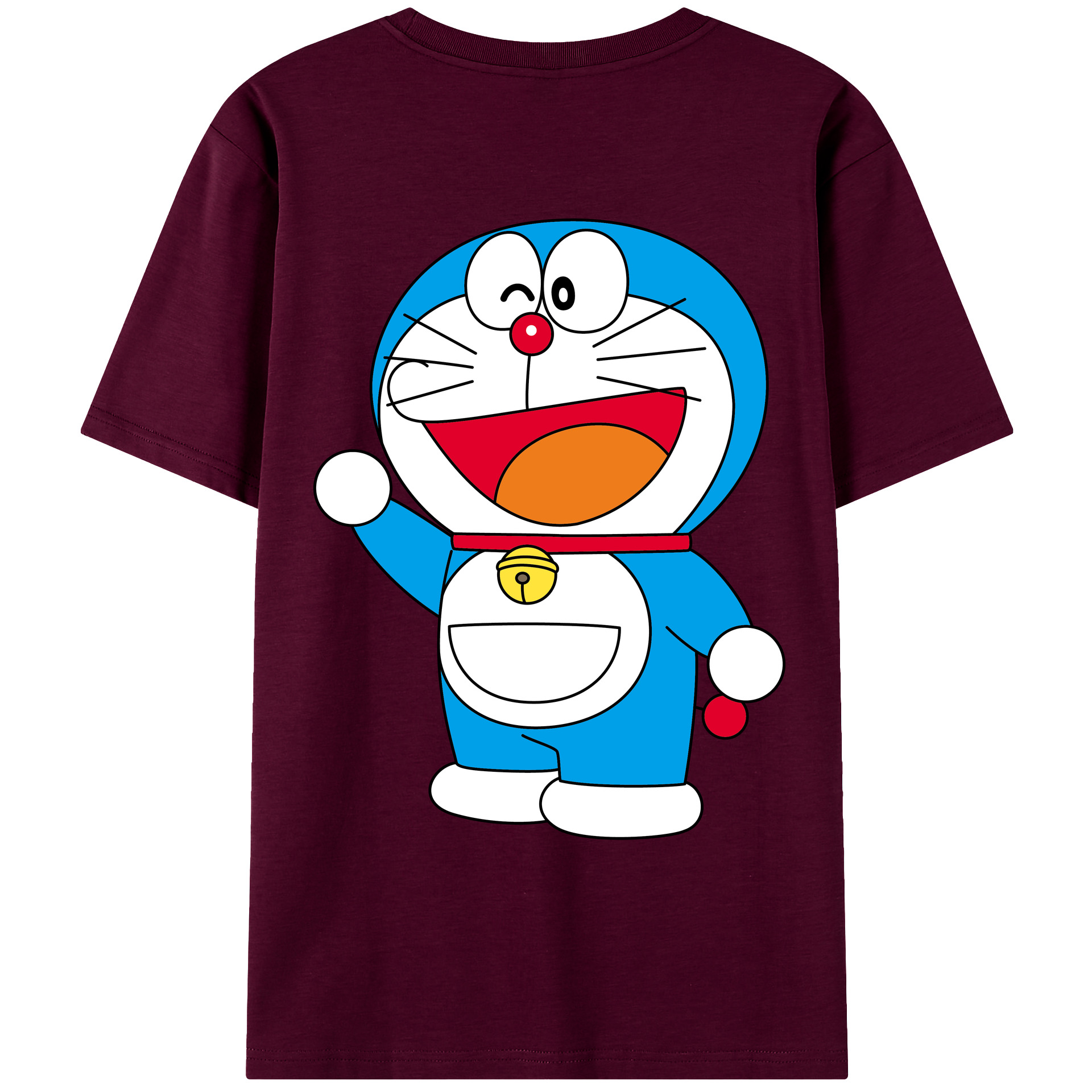 （画像用） ドラえもん Doraemon レディース半袖Tシャツ(バックプリント)